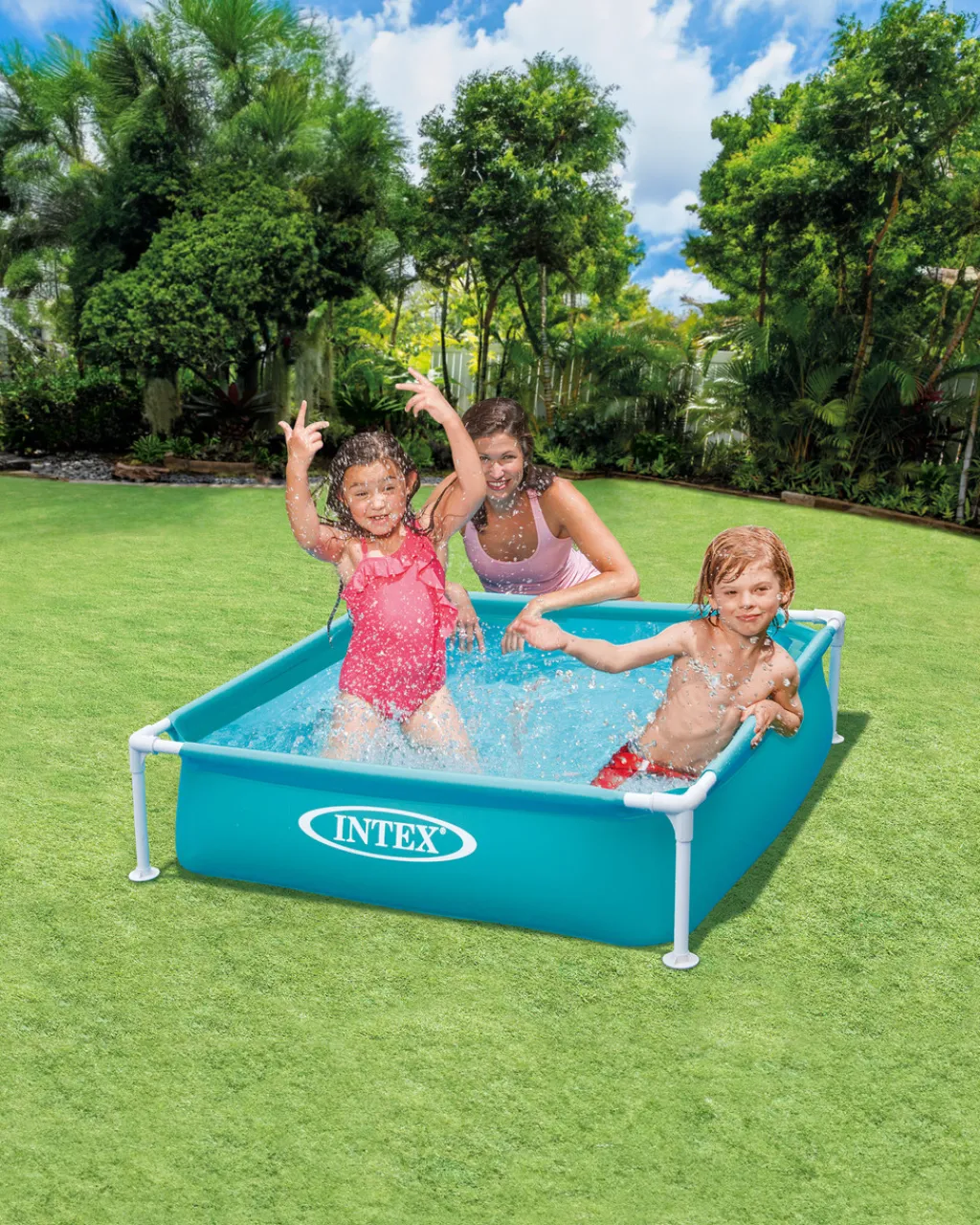 Sale Blue Mini Frame™ Above Ground Pool - 48" x 48" x 12" Kids Kids