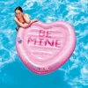 Best Candy Heart Inflatable Pool Island Float Pool Mats & Lounges|Novelties & Games