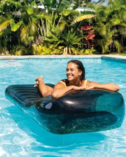 New Cool Grey Inflatable Floating Mat Pool Mats & Lounges