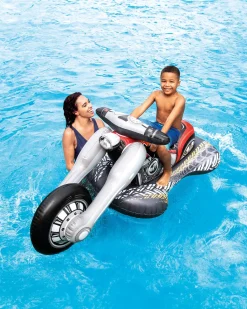 Online Cruiser Motorbike Ride-On Inflatable Pool Float Novelties & Games