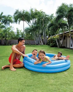 Outlet Crystal Blue Inflatable Pool - 58" x 13" Kids Kids