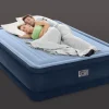 Online Dream Support Air Mattress 20" Queen w/ Built-In Electric Pump Dura-Beam Deluxe Series