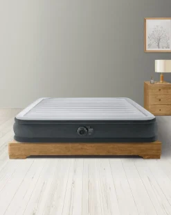 Clearance Dura-Beam® Deluxe Comfort-Plush Air Mattress 13" Queen w/ Built-In Electric Pump Dura-Beam Deluxe Series