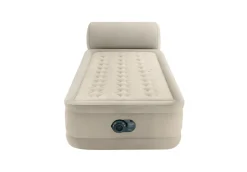 Online Dura-Beam® Deluxe Headboard Air Mattress - 18" Twin w/ Built-In Electric Pump Dura-Beam Deluxe Series