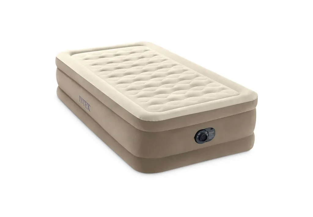 Outlet Dura-Beam® Deluxe Ultra Plush Air Mattress 18" Twin w/ Built-In Electric Pump Dura-Beam Deluxe Series