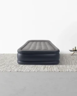 Hot Dura-Beam® Plus Deluxe Pillow Rest Air Mattress 16.5" Twin w/ Built-In Electric Pump Dura-Beam Plus Series