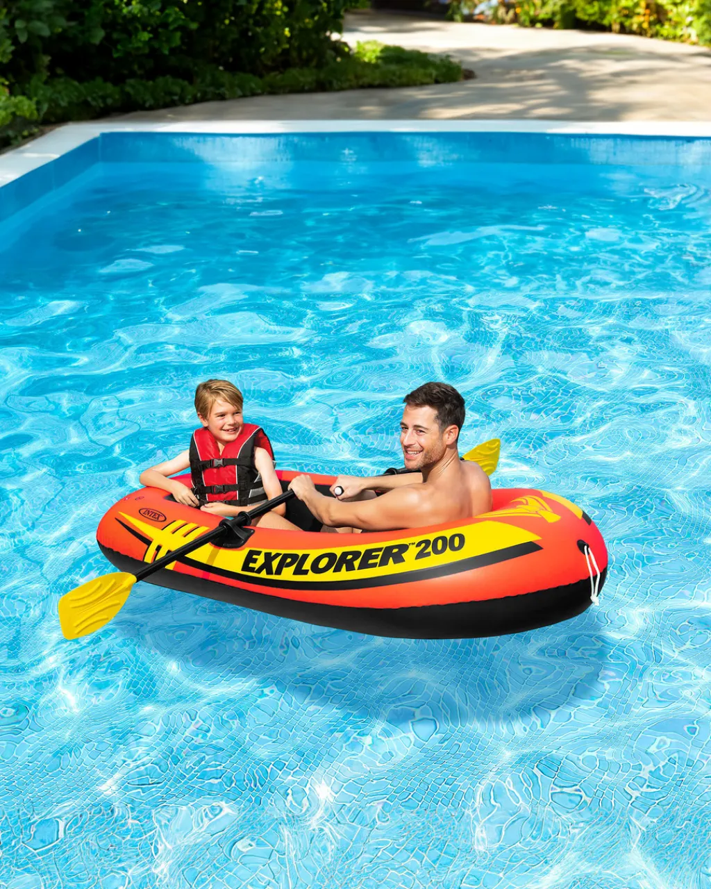 Sale Explorer™ 200 Inflatable Boat Set - 2 Person Play Series Boats