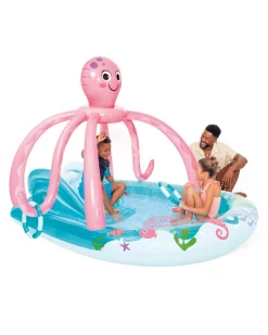 Best Friendly Octopus Inflatable Play Center w/ Slide Play Centers