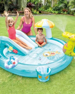 New Gator Inflatable Play Center w/ Slide Play Centers