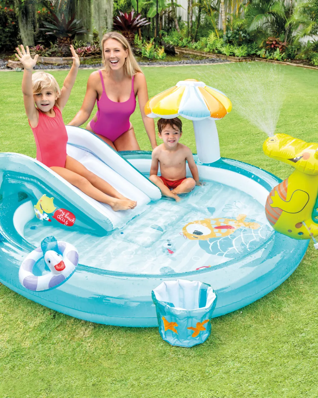 New Gator Inflatable Play Center w/ Slide Play Centers