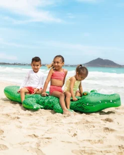 Outlet Giant Gator Ride-On Inflatable Pool Float Novelties & Games