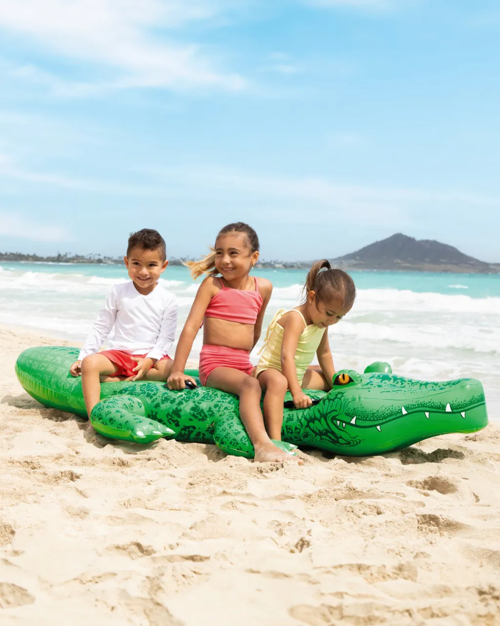 Outlet Giant Gator Ride-On Inflatable Pool Float Novelties & Games