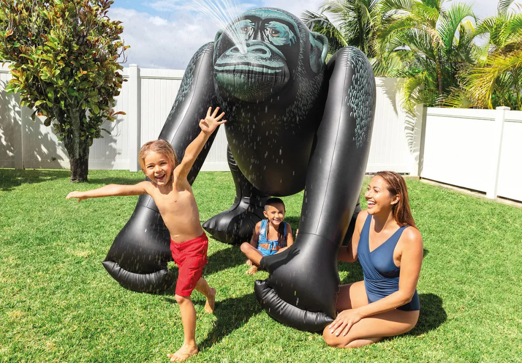 Outlet Giant Gorilla Inflatable Sprinkler Toy Novelties & Games