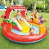 Hot Happy Dino Inflatable Play Center w/ Slide Play Centers