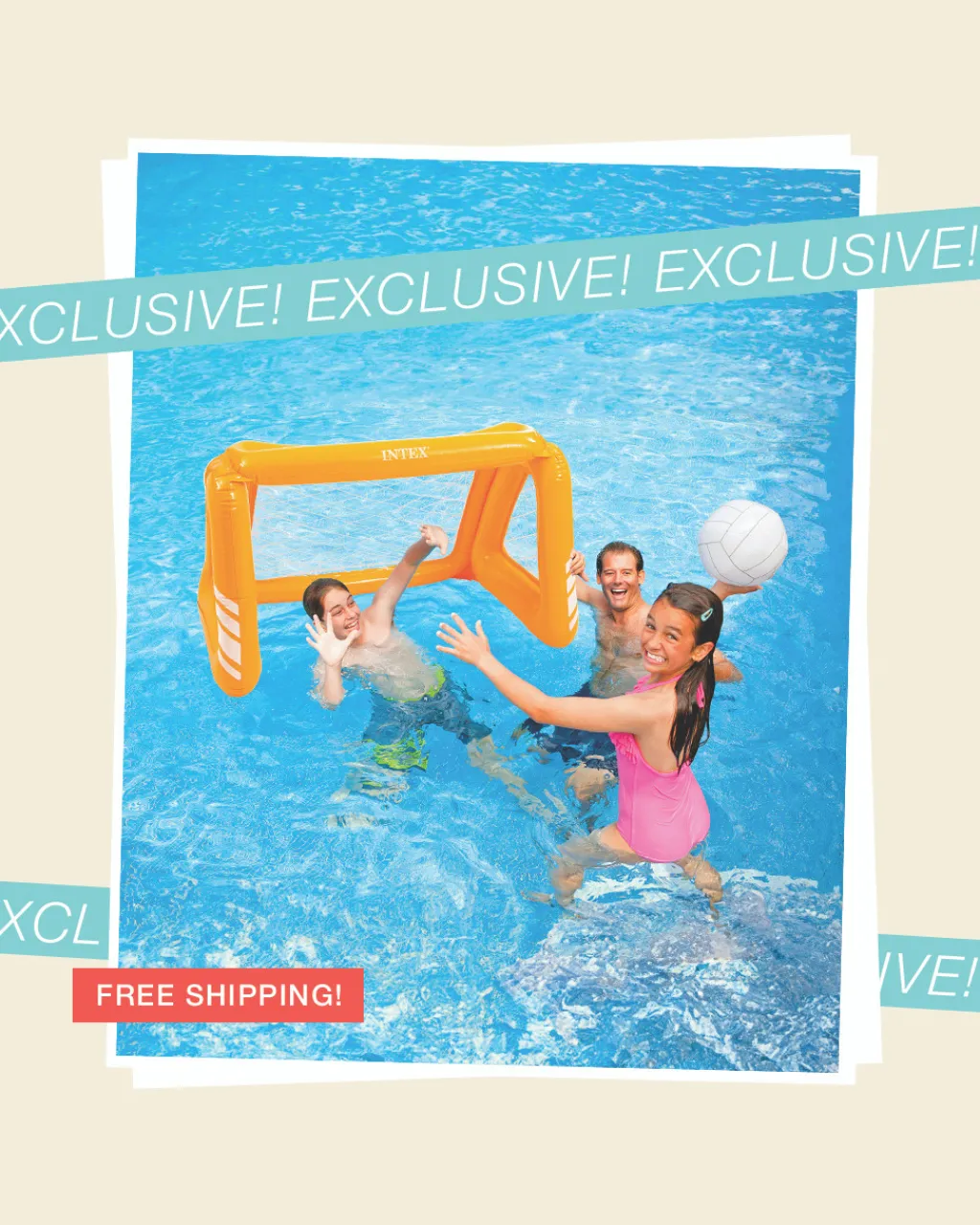 Best 2-in-1 Inflatable Fun Goals Game Novelties & Games