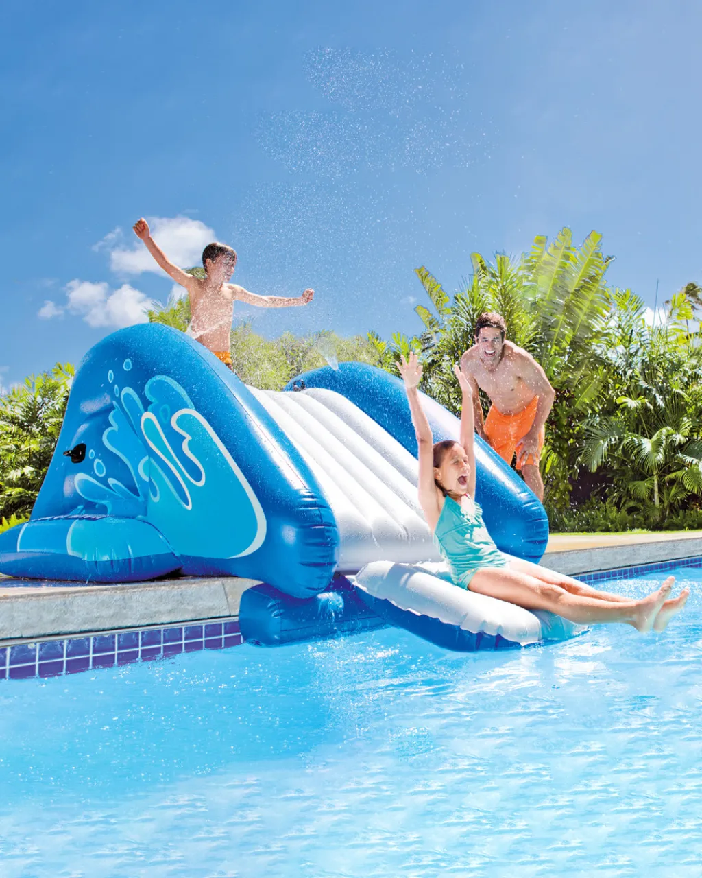 Clearance Kool Splash Pool Water Slide Play Centers
