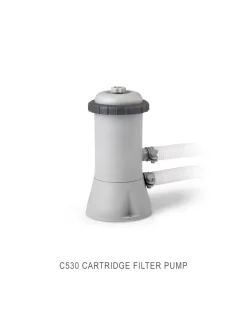 Discount Krystal Clear™ Cartridge Filter Pump - 530 GPH Krystal Clear Filtration & Sanitation