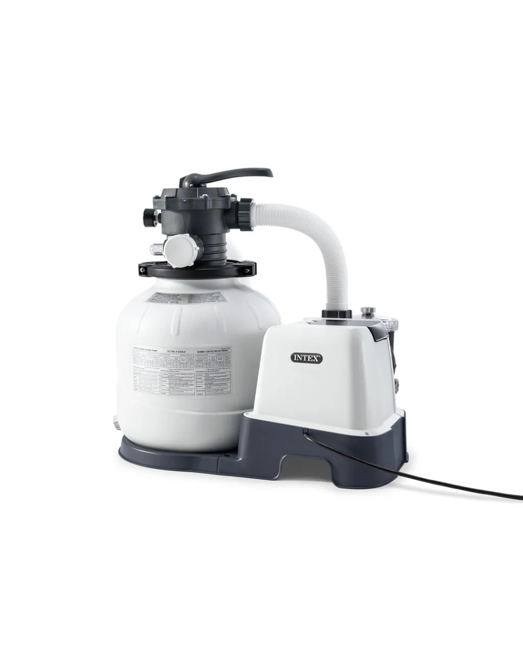 Clearance Krystal Clear™ Sand Filter Pump & Saltwater Pool Chlorine System - 15,000 Gal Krystal Clear Filtration & Sanitation