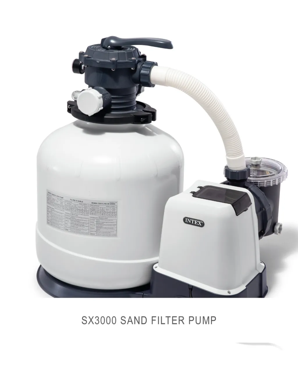 New Krystal Clear™ Sand Filter Pump - 3000 GPH Krystal Clear Filtration & Sanitation