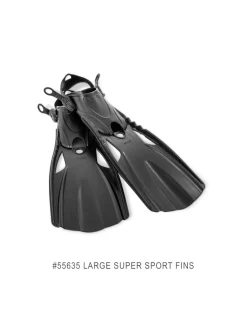 Sale Large Super Sport Fins Aquaflow Swim Gear