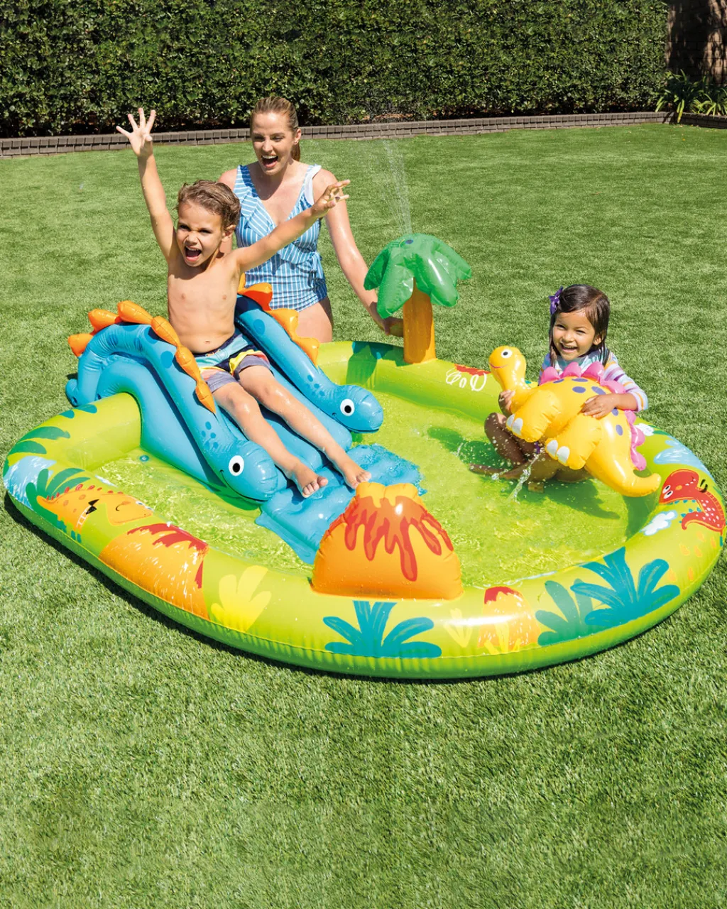 Clearance Little Dino Inflatable Play Center w/ Slide Play Centers