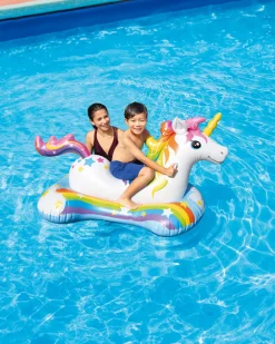 Sale Magical Unicorn Ride-On Inflatable Pool Float Novelties & Games