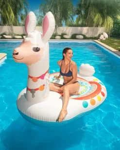 Mega Llama Inflatable Pool Island Float Novelties & Games