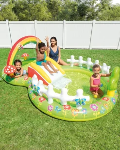 Hot My Garden Inflatable Play Center w/ Slide Play Centers