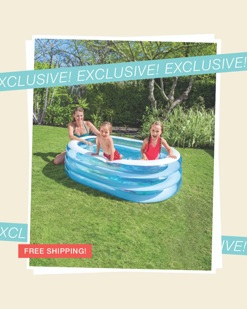 Outlet My Sea Friends Inflatable Kiddie Pool Kids Kids