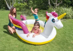 New Mystic Unicorn Inflatable Spray Kiddie Pool Kids Kids