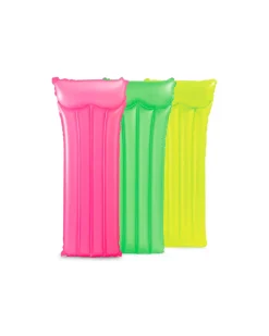 Clearance Neon Frost Inflatable Floating Mats - Assortment Pool Mats & Lounges