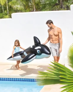 Online Orca Whale Ride-On Inflatable Pool Float Novelties & Games