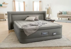 Online PremAire® Dream Support Air Mattress 18" Queen w/ Built-In Electric Pump Premaire & Truaire