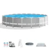 New Prism Frame™ 20' x 52" Above Ground Pool Set Prism Frame