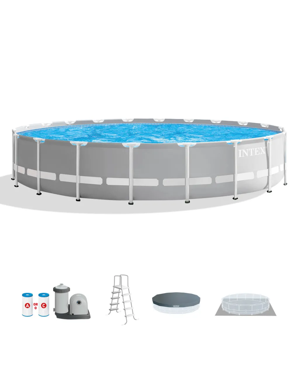 New Prism Frame™ 20' x 52" Above Ground Pool Set Prism Frame