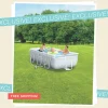 Outlet Prism Frame™ 9.8’ X 5.7' X 31.2" Above Ground Premium Pool Set Prism Frame