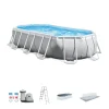 New Prism Frame™ 16'6" x 9' x 48" Oval Above Ground Pool Set Prism Frame