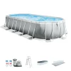 Sale Prism Frame™ 20' x 10' x 48" Oval Above Ground Pool Set Prism Frame