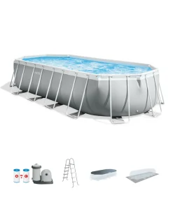 Sale Prism Frame™ 20' x 10' x 48" Oval Above Ground Pool Set Prism Frame