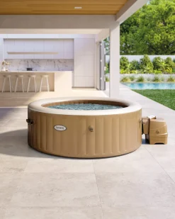 New PureSpa™ Bubble Massage Inflatable Hot Tub - 4 Person Purespa