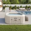 Clearance PureSpa™ Chevron Deluxe Inflatable Hot Tub Set - 4 Person Purespa