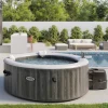 Discount PureSpa™ Greywood Deluxe Round Bubble Spa Set - 4-Person Purespa