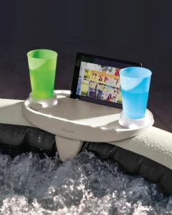 Online PureSpa™ Inflatable Hot Tub Tray w/ Light Spa Accessories