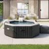 New PureSpa™ Jet and Bubble Deluxe Inflatable Hot Tub Set - 6 Person Purespa