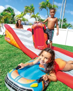 Discount Racing Fun Inflatable Water Slide Novelties & Games