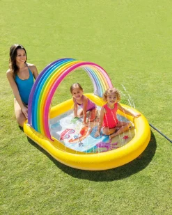 Sale Rainbow Arch Inflatable Spray Kiddie Pool Kids Kids