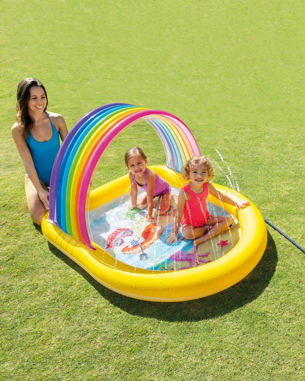 Sale Rainbow Arch Inflatable Spray Kiddie Pool Kids Kids