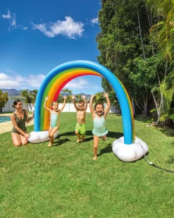 Outlet Rainbow Cloud Inflatable Sprinkler Toy Novelties & Games