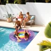 Online Rainbow Fiesta Pool Island Float Pool Mats & Lounges