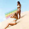 Best Rainbow Inflatable Floating Mat Pool Mats & Lounges